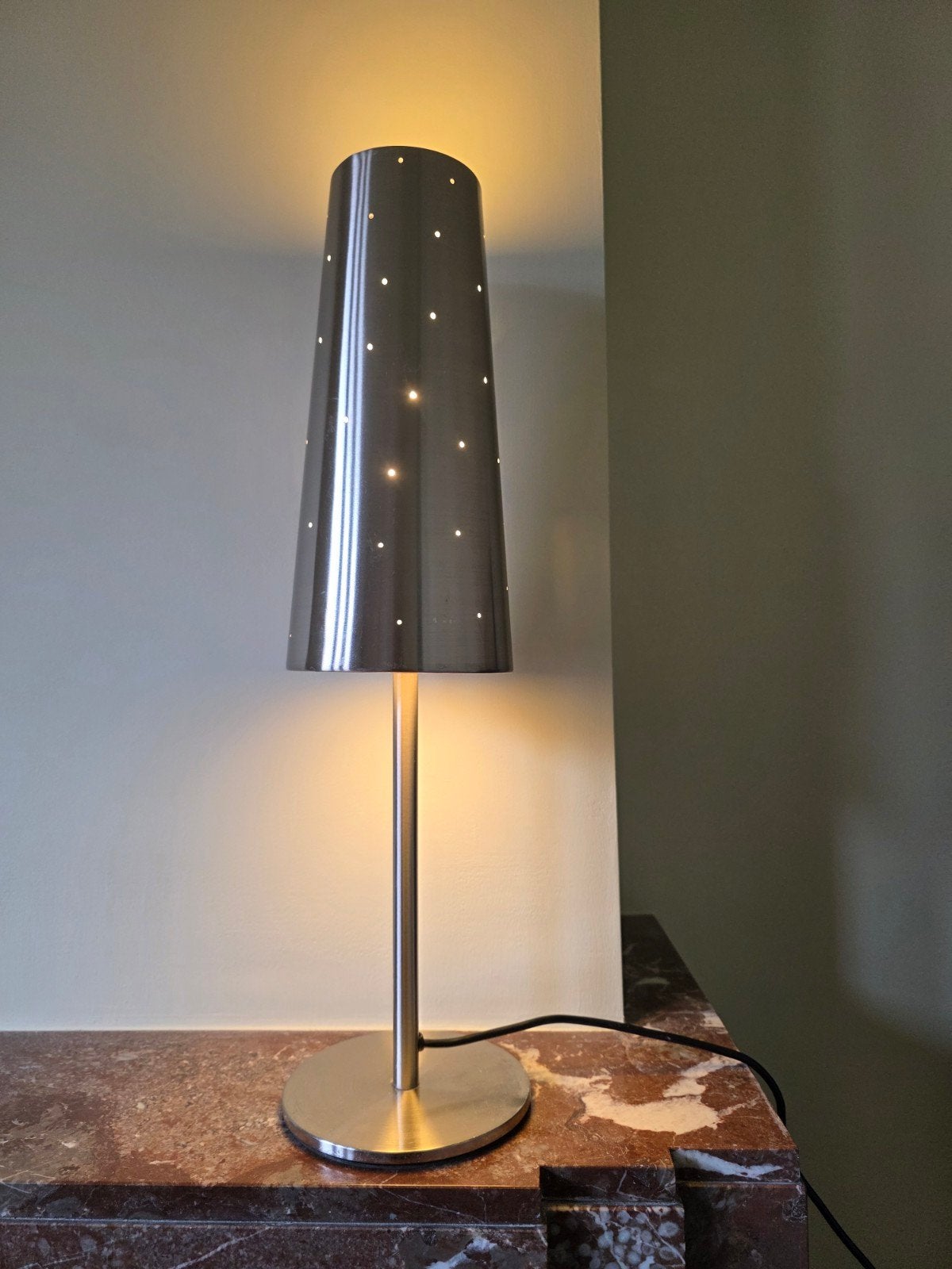 Vintage Ikea Tallvik lamp chroom, Ophalen, Metaal, IKEA, Vintage