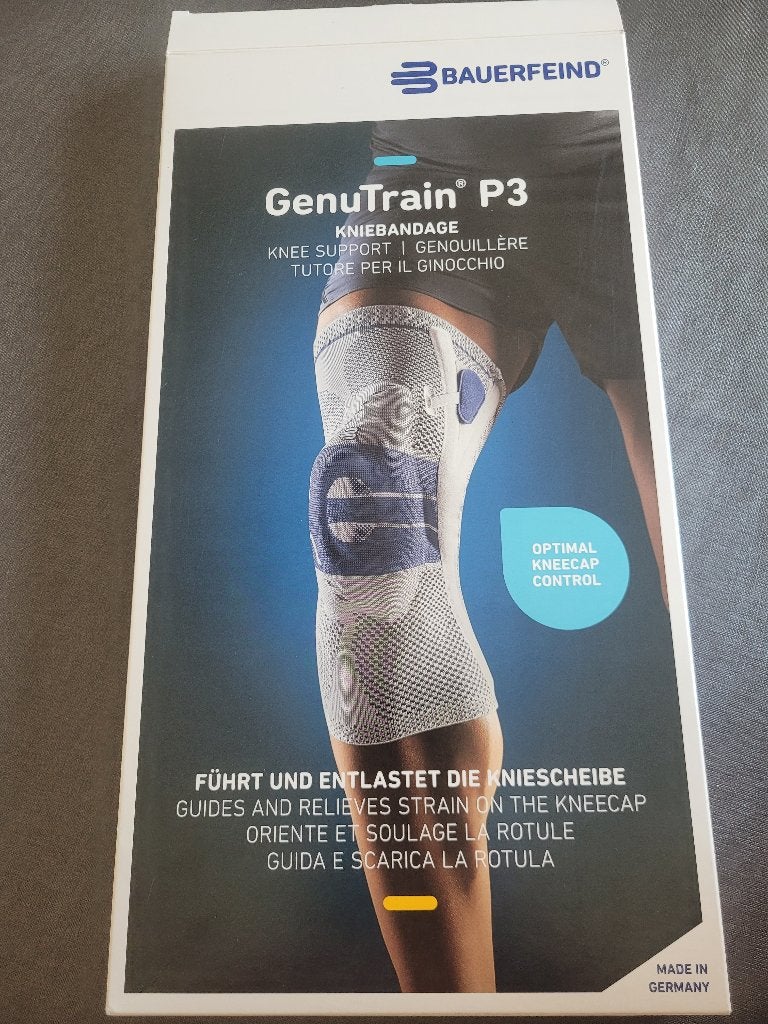 Kniebrace Genutrain P3 rechts size 1, Verzenden, Zo goed als nieuw