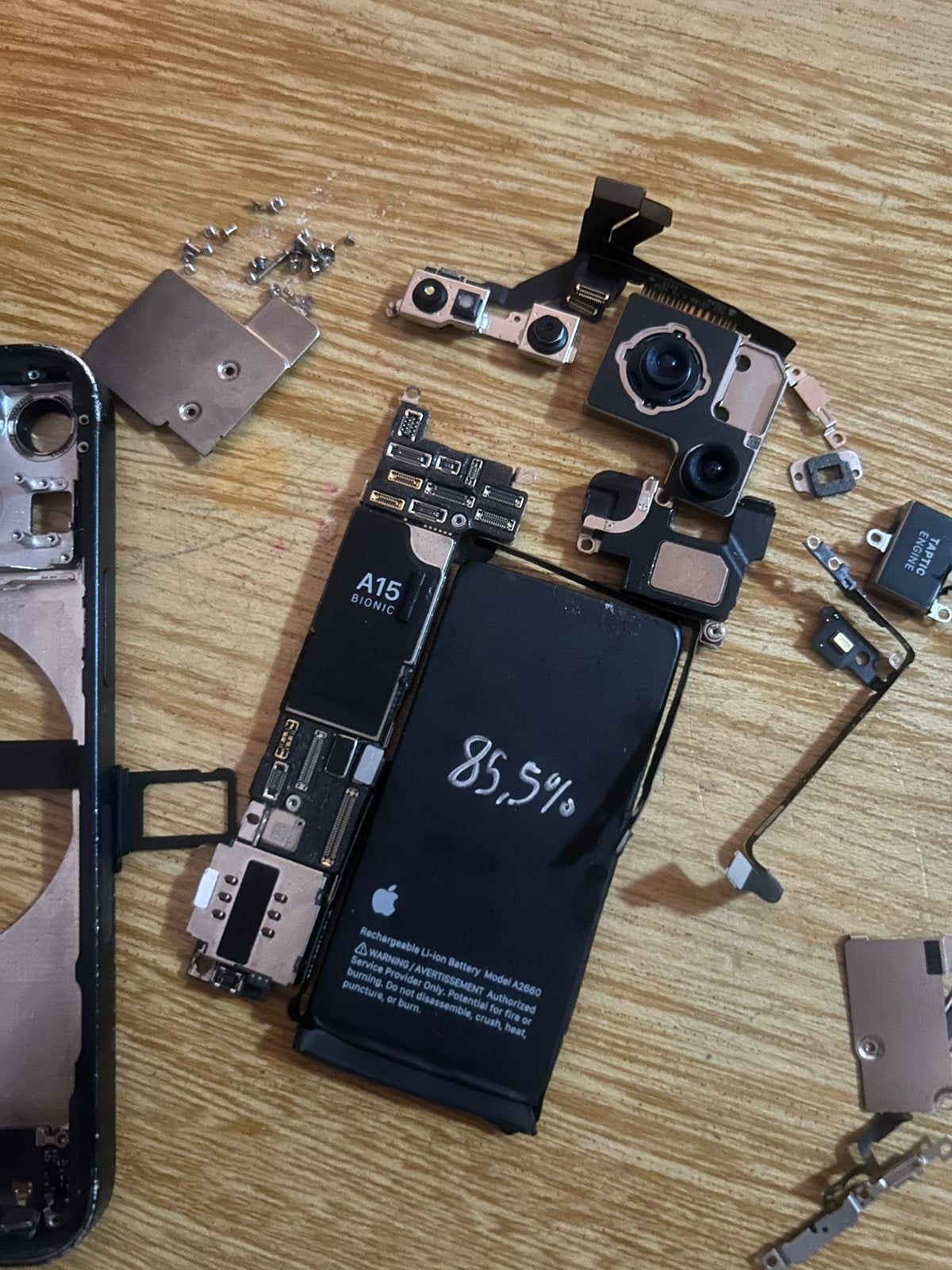 Iphone 13 mini ONDERDELEN., Télécoms, Téléphonie mobile | Apple iPhone, Utilisé, 128 GB, Sans abonnement, Sans simlock, iPhone 13 mini