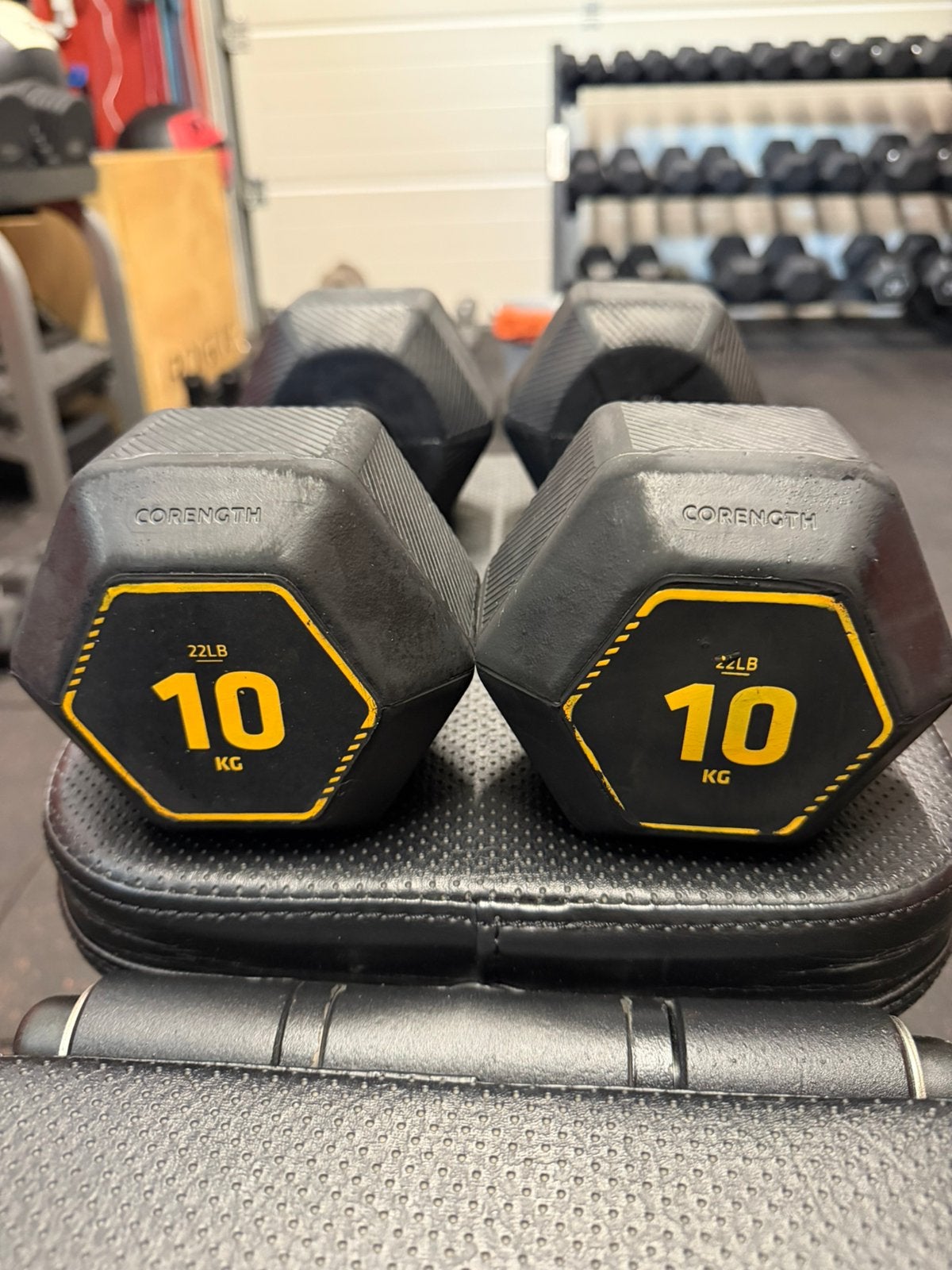 Dumbell ser 10kg, Ophalen, Zo goed als nieuw