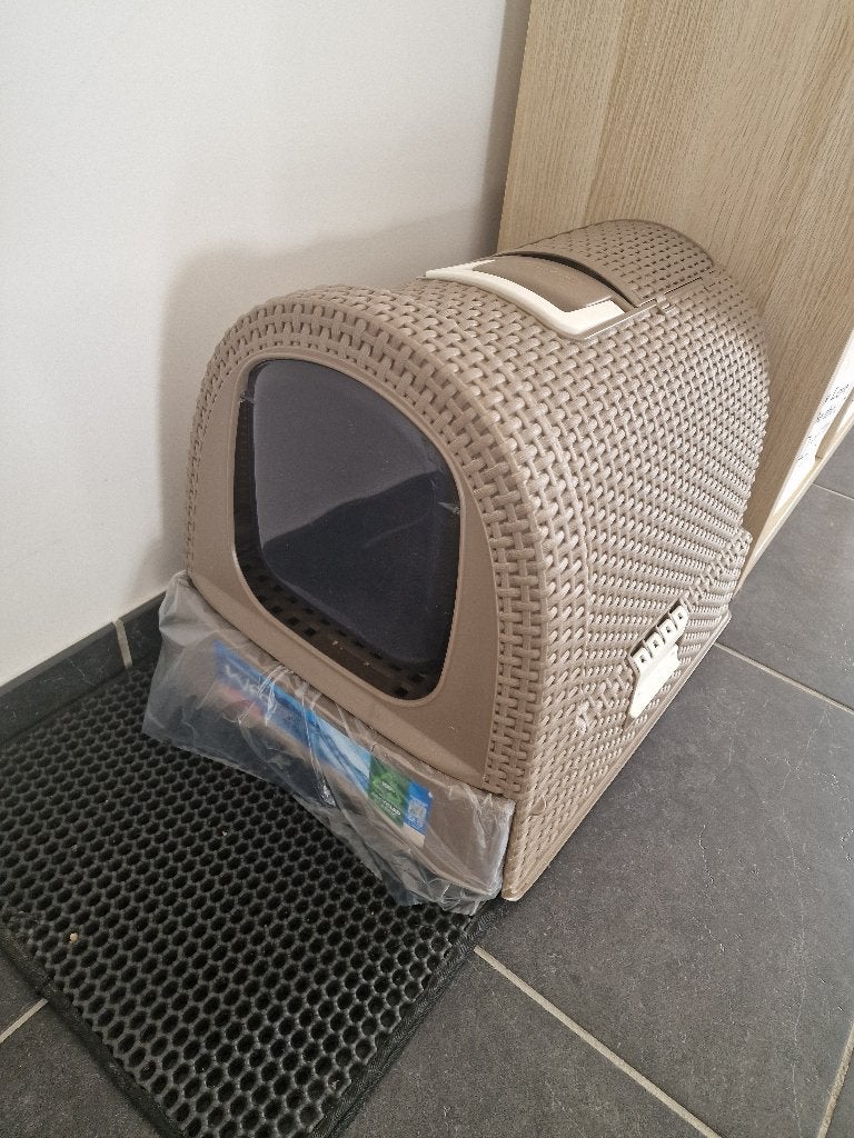 Curver kattenbak, Dieren en Toebehoren, Ophalen, Gebruikt, Gesloten