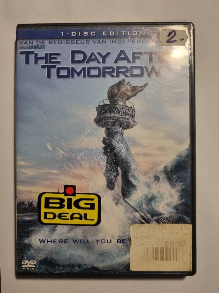 The Day After Tomorrow, Cd's en Dvd's, Dvd's | Overige Dvd's, Ophalen of Verzenden, Gebruikt