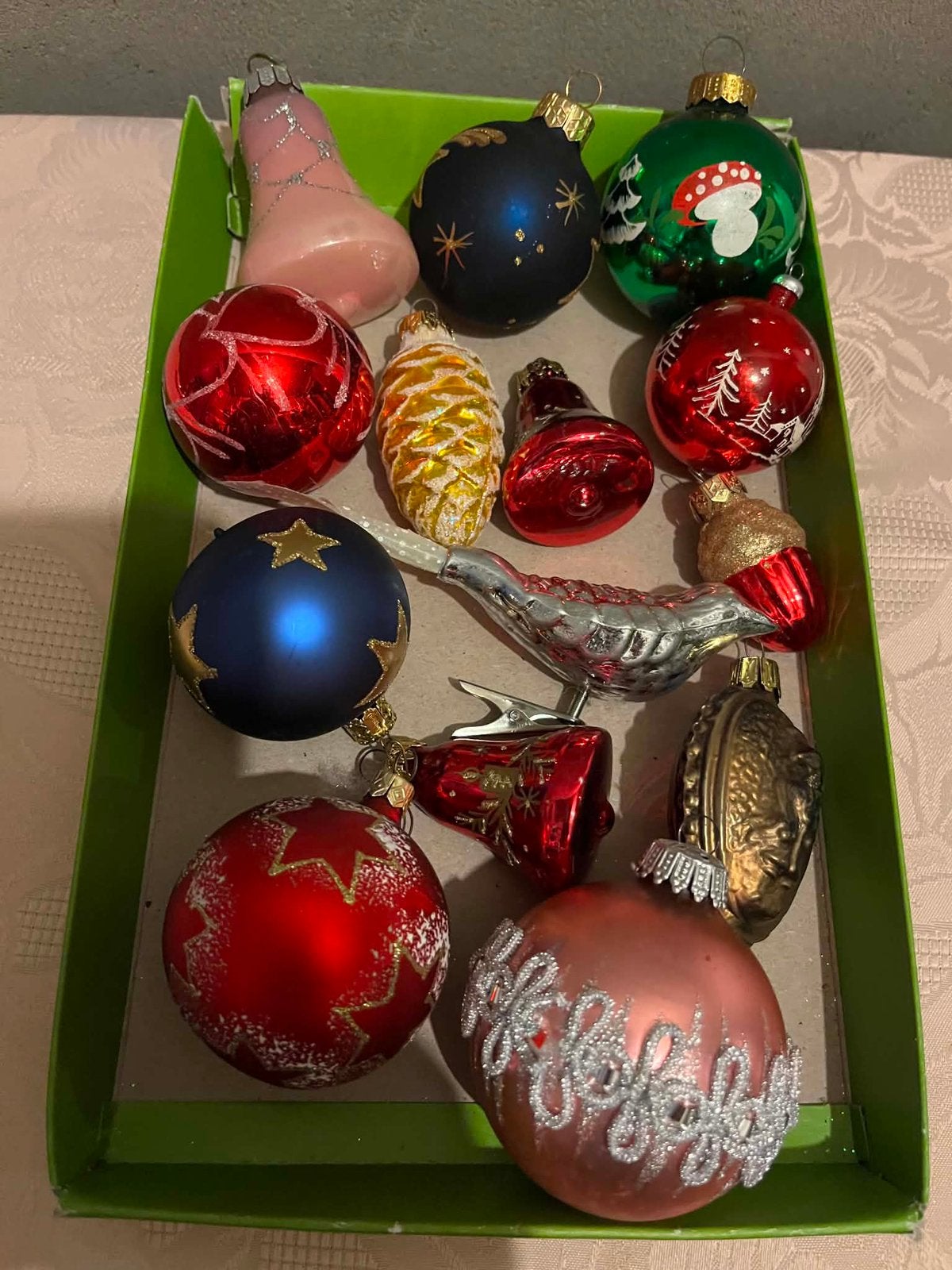 Kerstballen 4, Ophalen of Verzenden, Zo goed als nieuw