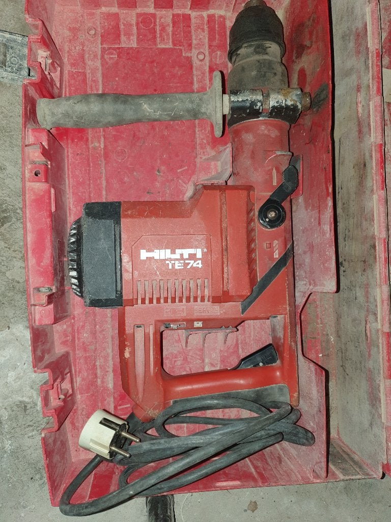 Foreuse marteau piqueur hilti TE74, Enlèvement, Utilisé