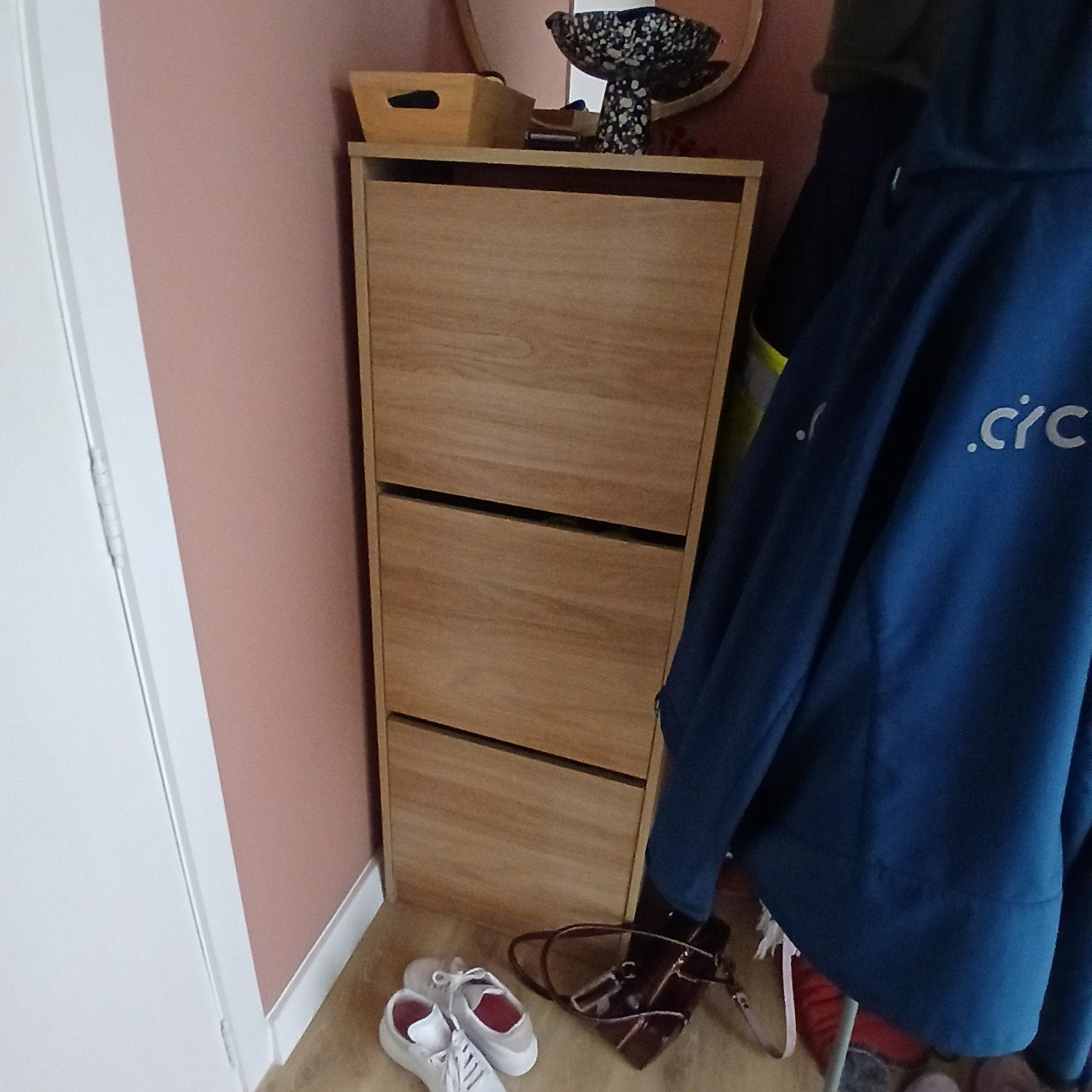 Schoenenkast IKEA, Ophalen