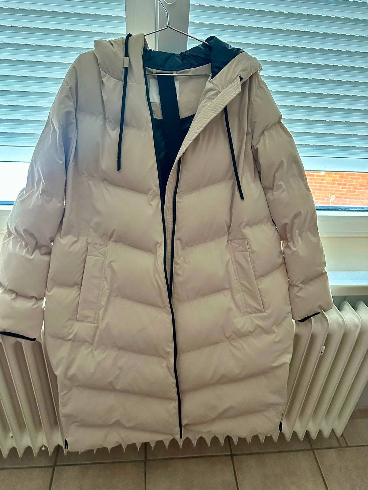 Doudoune ZARA Femme – Taille L – Beige, Enlèvement ou Envoi, Comme neuf, Taille 56/58 (XL), Beige