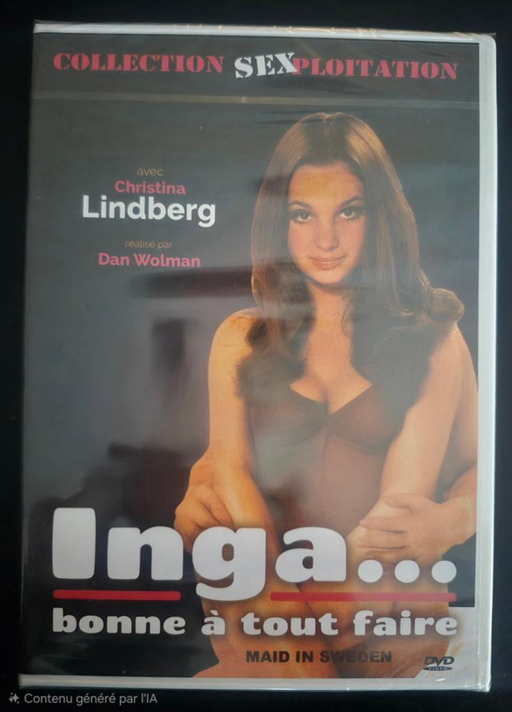 Dvd Inga... Bonne à tout Faire ( Christina Lindberg ), Enlèvement ou Envoi