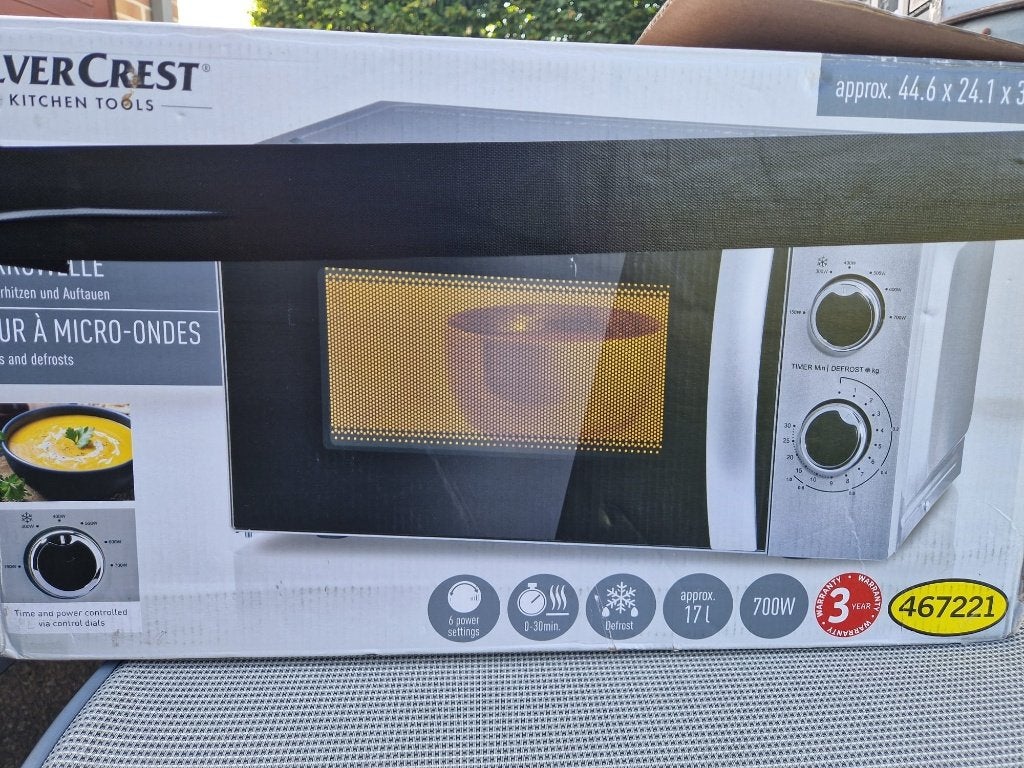 Microgolf oven, Elektronische apparatuur, Ophalen, Microgolfoven, Zo goed als nieuw, Draaiplateau