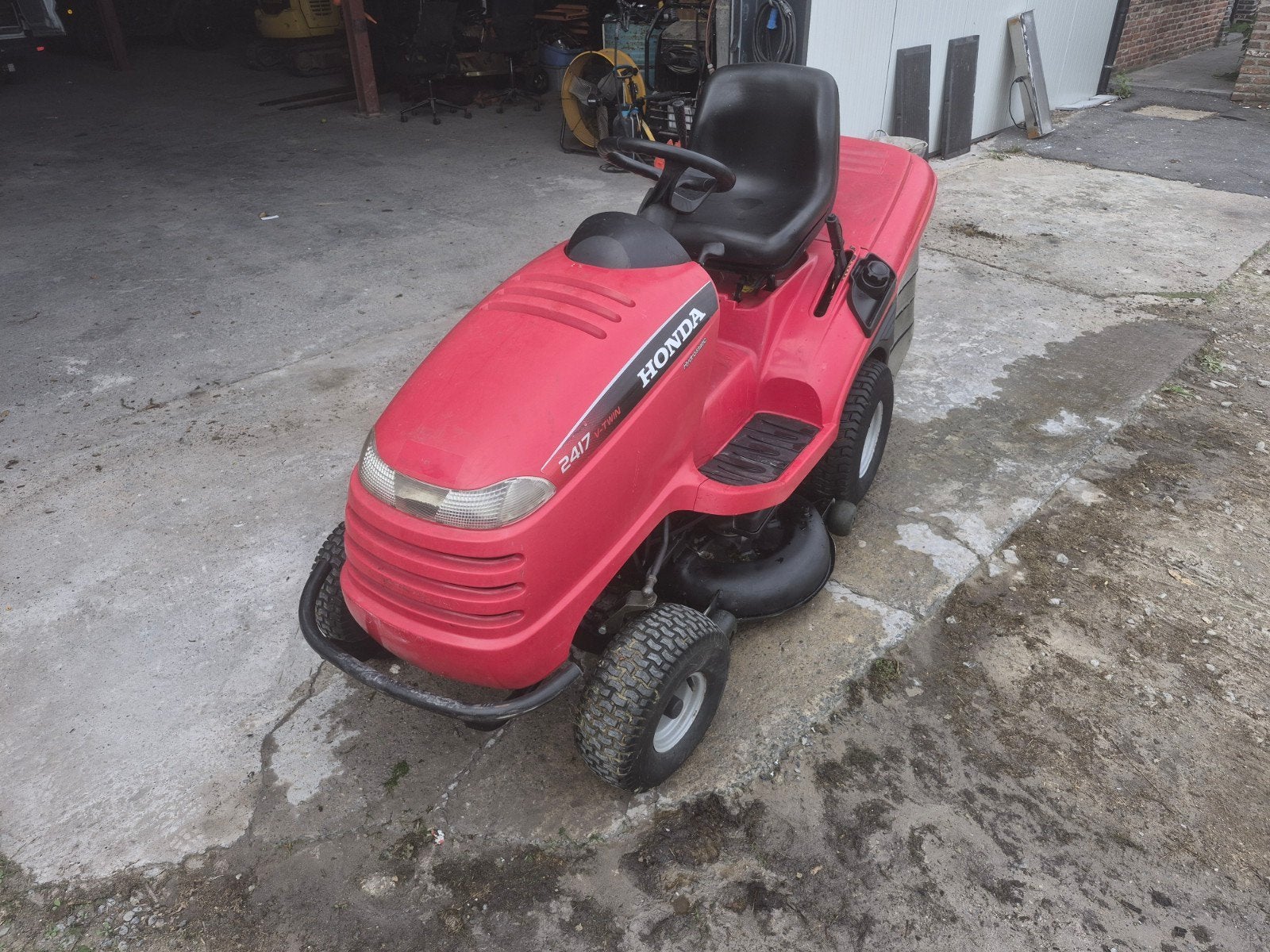 zitmaaier honda 2417  17pk, Ophalen, Gebruikt, .honda, Elektrische starter