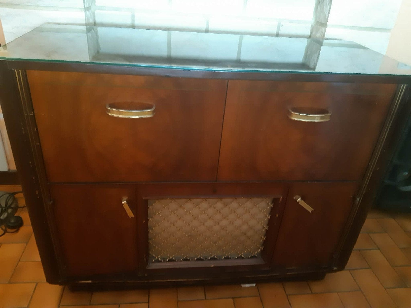 chaîne hi-fi année 50, Enlèvement