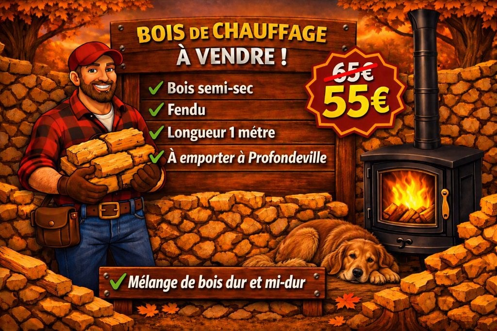 bois de chauffage, Jardin & Terrasse, 6 m³ ou plus, Enlèvement, Autres essences de bois, Bûches