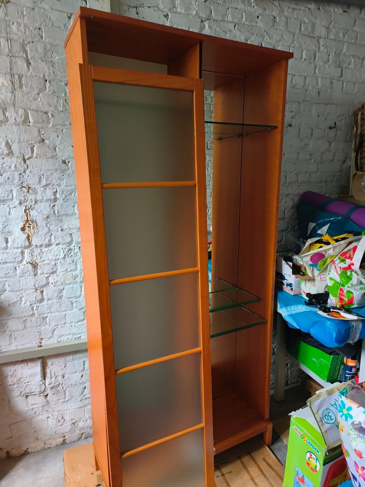 Garderobe, Ophalen, Glas, 200 cm of meer, 50 tot 100 cm