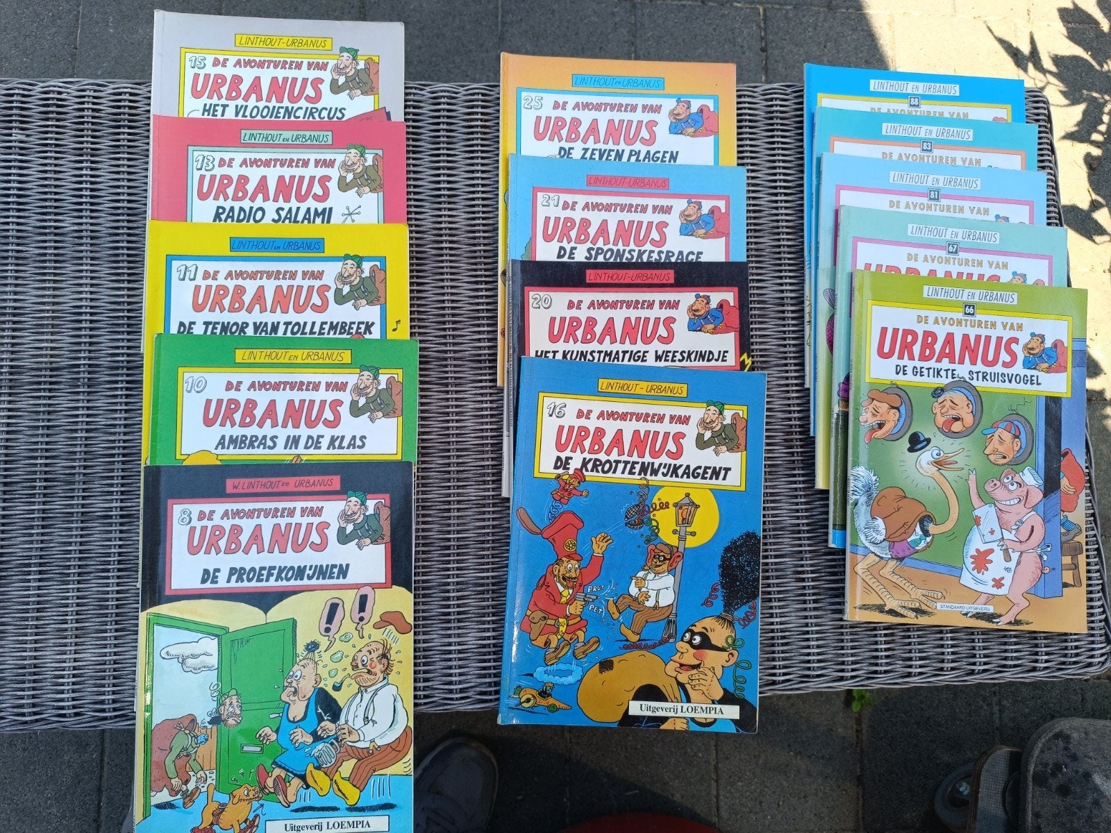 14 x Urbanus strips (11x eerste druk), Boeken, Stripverhalen, Ophalen of Verzenden