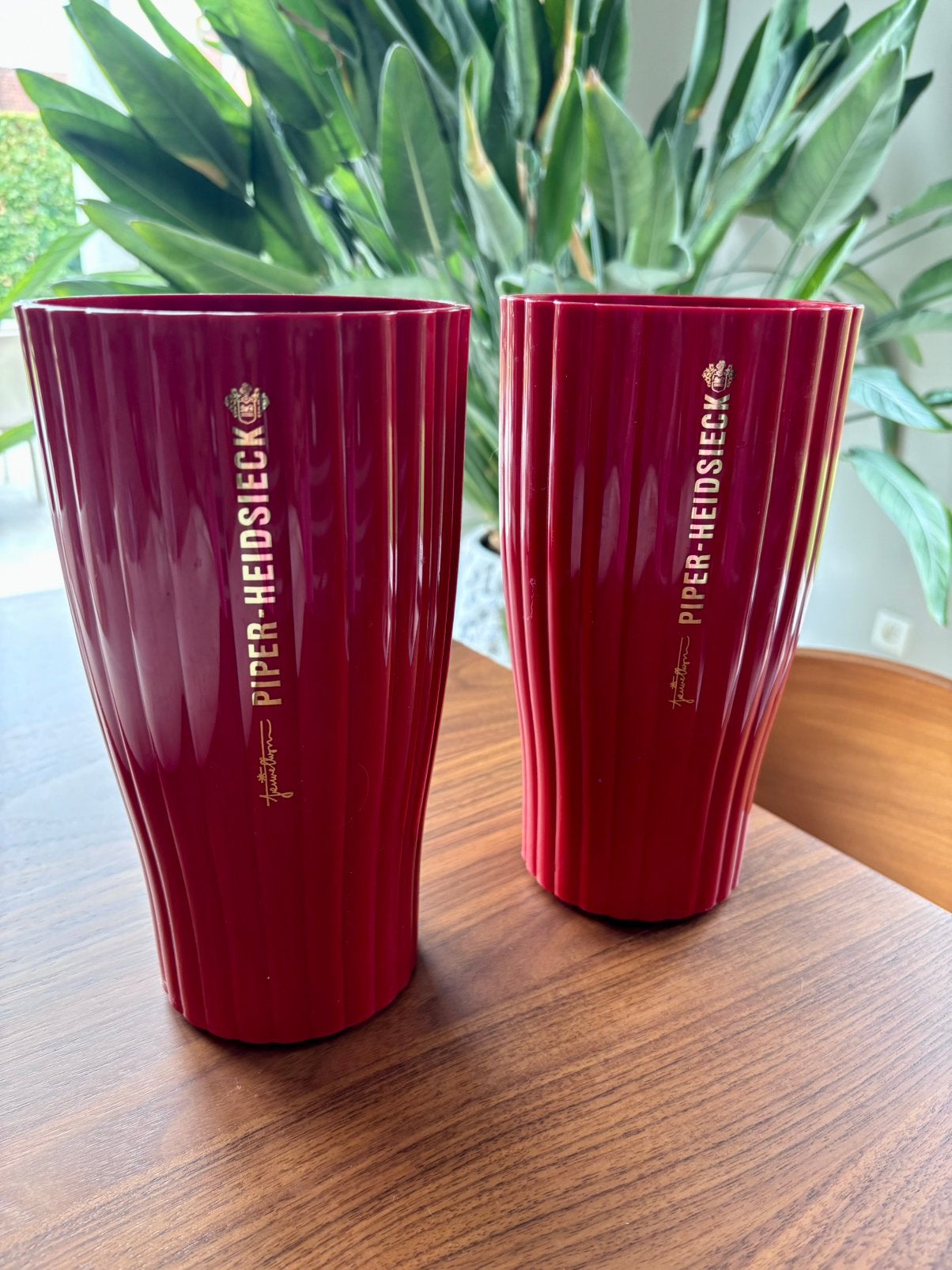 2 champagne emmers Piper Heidsieck, Ophalen, Zo goed als nieuw