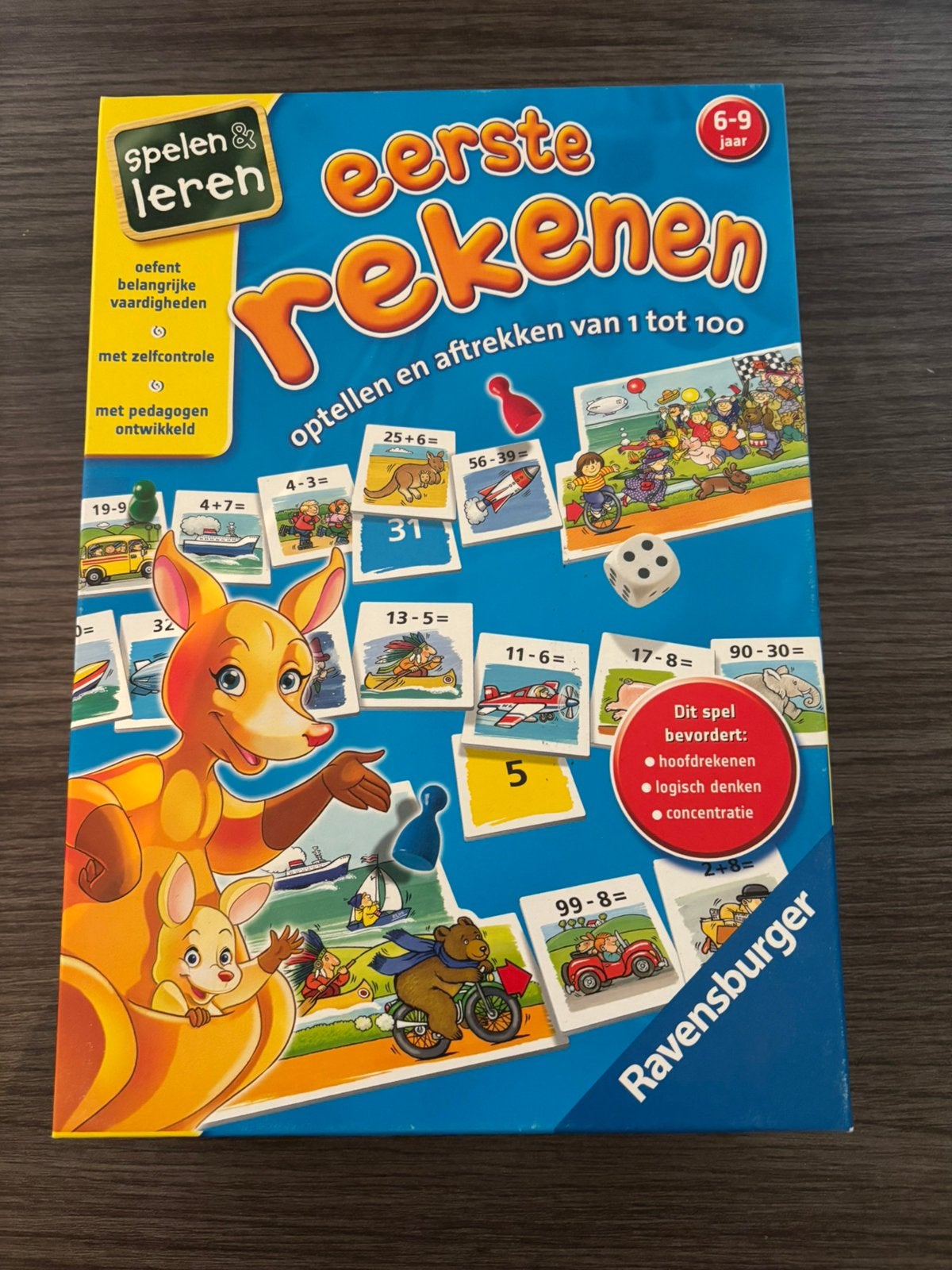 Rekenspel, Enlèvement, Comme neuf