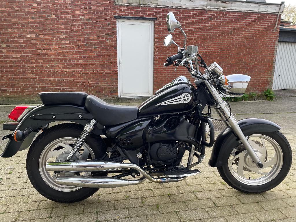 125cc chopper, Motos, Enlèvement