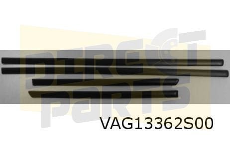 Volkswagen Golf / Bora (4-drs.) stootlijstset (te spuiten) O, Neuf, -, Volkswagen, -