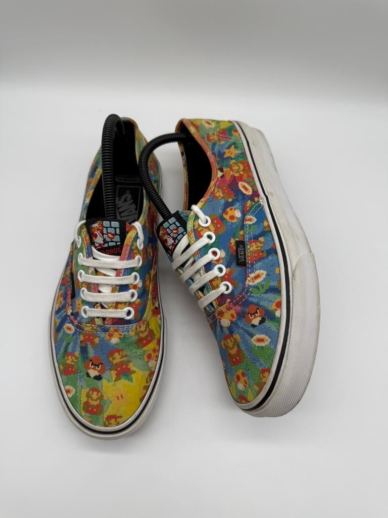 Vans Authentic x Nintendo Super Mario Bros Tie-Dye - Maat 41, Vêtements | Hommes, Chaussures, Comme neuf, Autres couleurs, Enlèvement ou Envoi