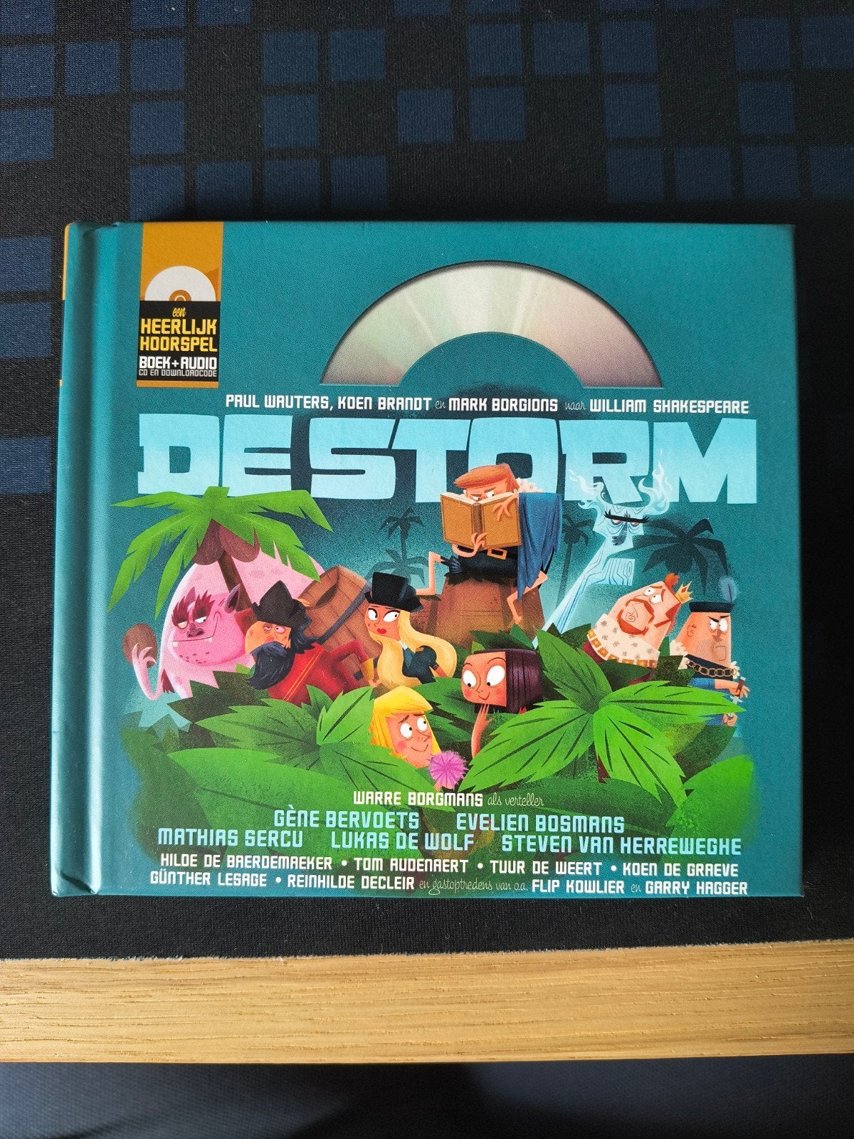 Geluidshuis - De Storm (met cd) ZONDER downloadcode, Boeken, Kinderboeken | Jeugd | onder 10 jaar, Ophalen of Verzenden