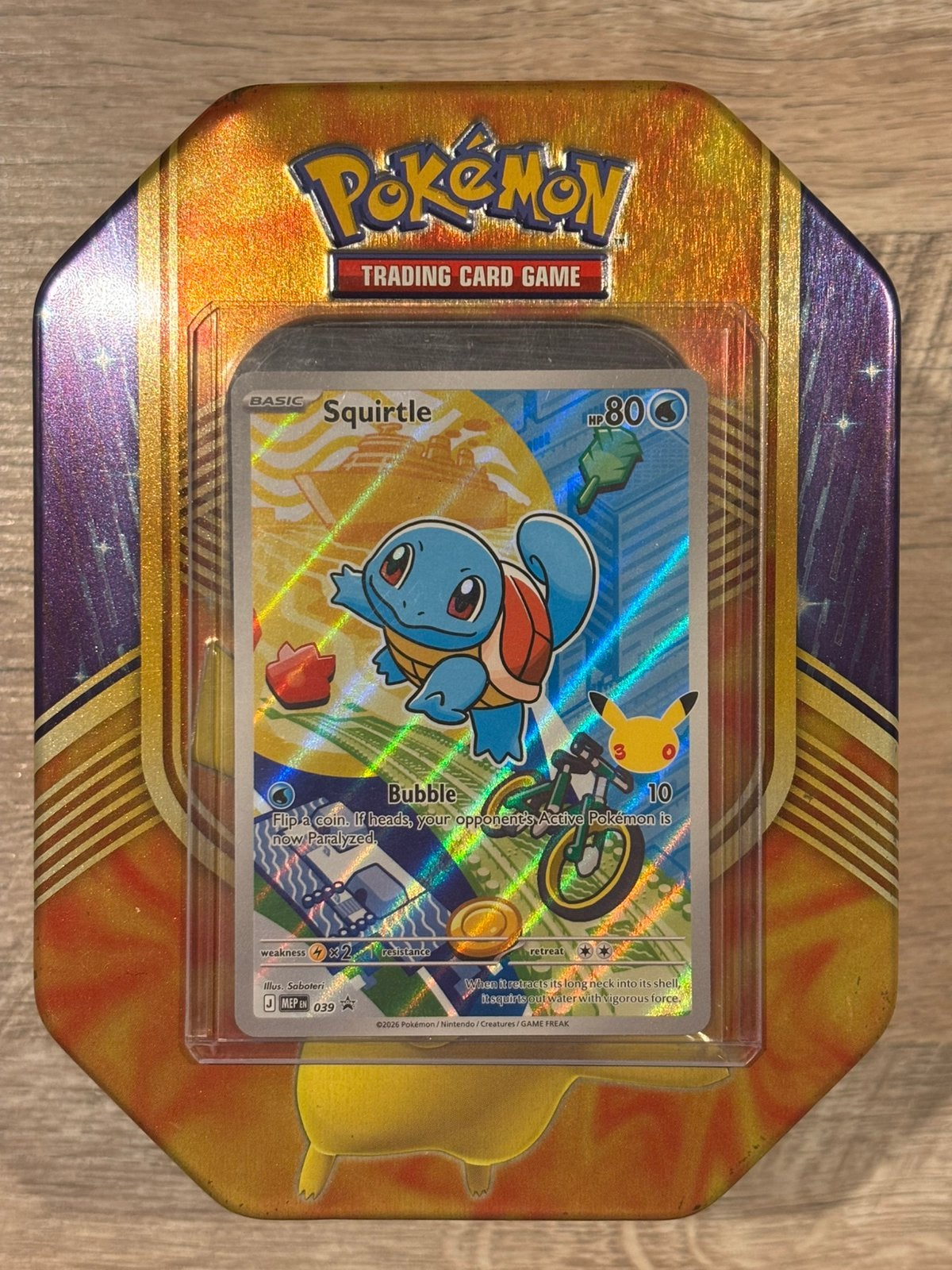 Squirtle 039 (NM) - Célébrations du 30e anniversaire, Enlèvement ou Envoi, Neuf, Cartes en vrac