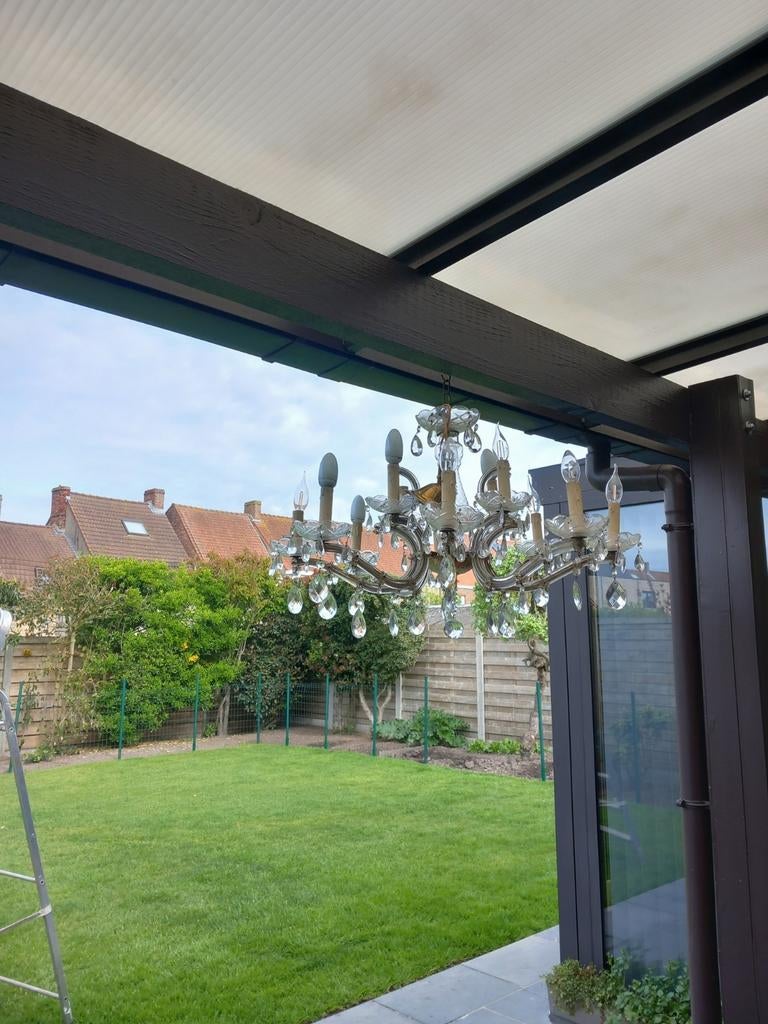 Kristallen luster, Antiek en Kunst, Ophalen