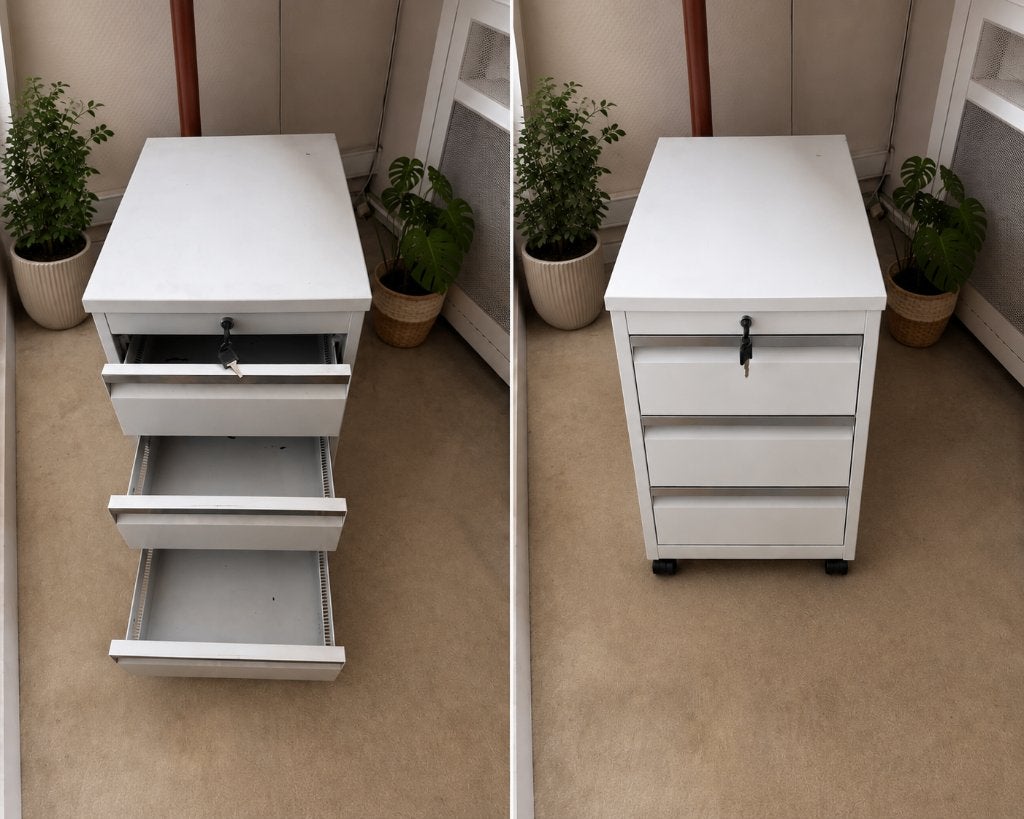 Cassion bureau Mobil, Moins de 100 cm, Comme neuf, Enlèvement, 50 à 100 cm