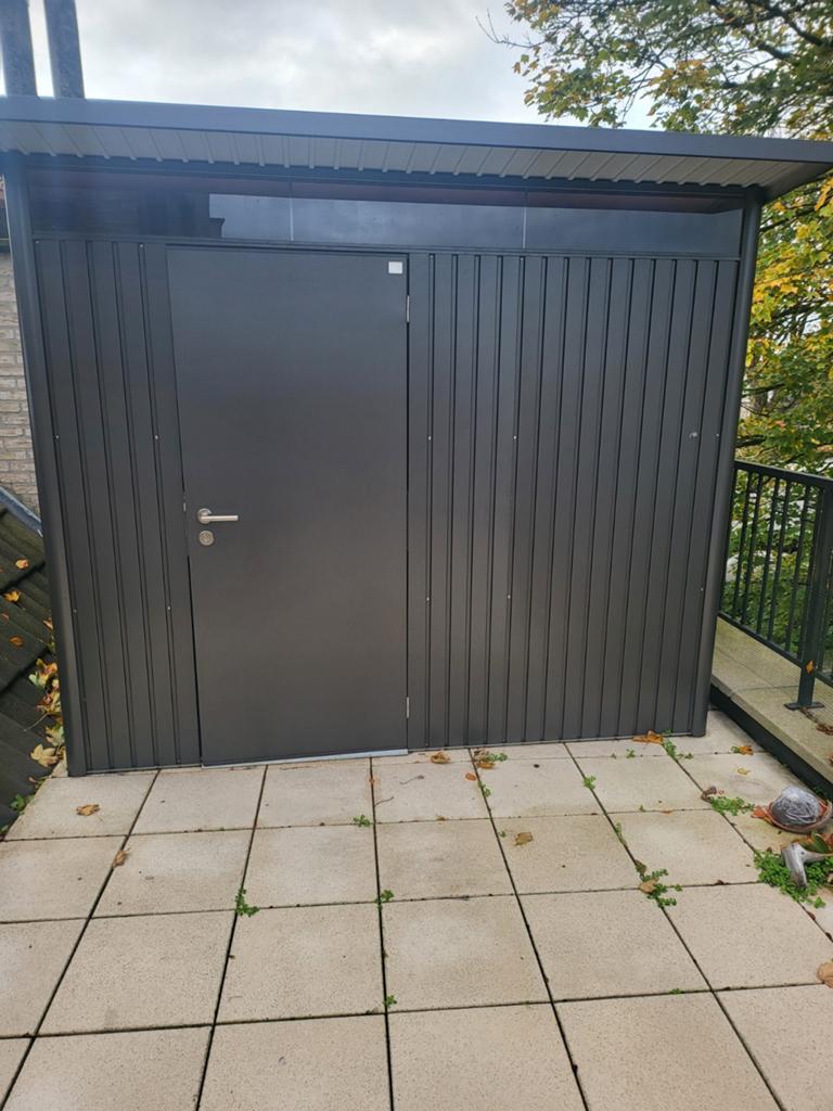 Metalen tuinhuis, Tuin en Terras, Ophalen of Verzenden, Tuinhuis