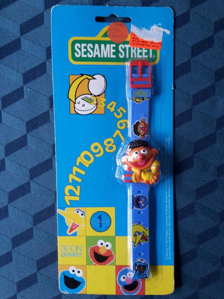 Leuke nieuwe Bert en Ernie Sesamstraat horloge voor kinderen, Ophalen of Verzenden, Nieuw, Kalimar