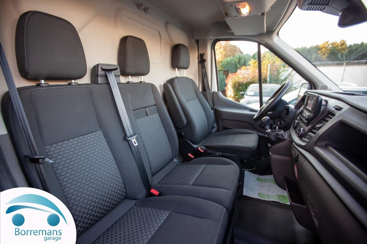 Ford Transit 2T 330 L3H2 ecoblue 130 trend business, 0 kg, Wit, 130 pk, Parkeersensor