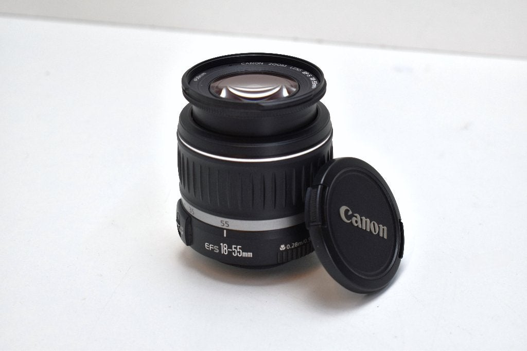 TOP Canon Zoom Lens EF-S 18-55mm F3.5-5.6 II (71), Canon, Verzenden, Zo goed als nieuw, Standaardlens