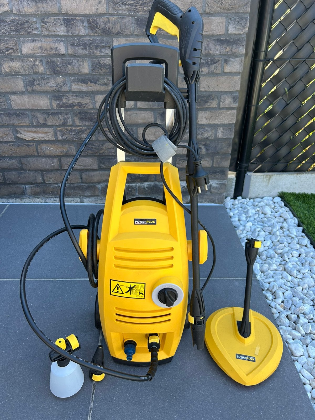 Hogedrukreiniger power plus, Enlèvement, Comme neuf, Électrique, Avec pression d'eau réglable