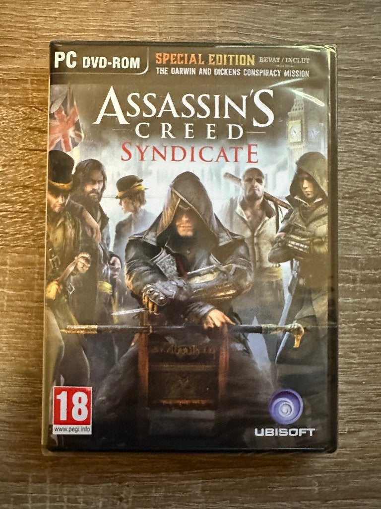 [NIEUW] Assassin's Creed: Syndicate PC DVD, Games en Spelcomputers, Avontuur en Actie, Vanaf 18 jaar, 1 speler, Nieuw