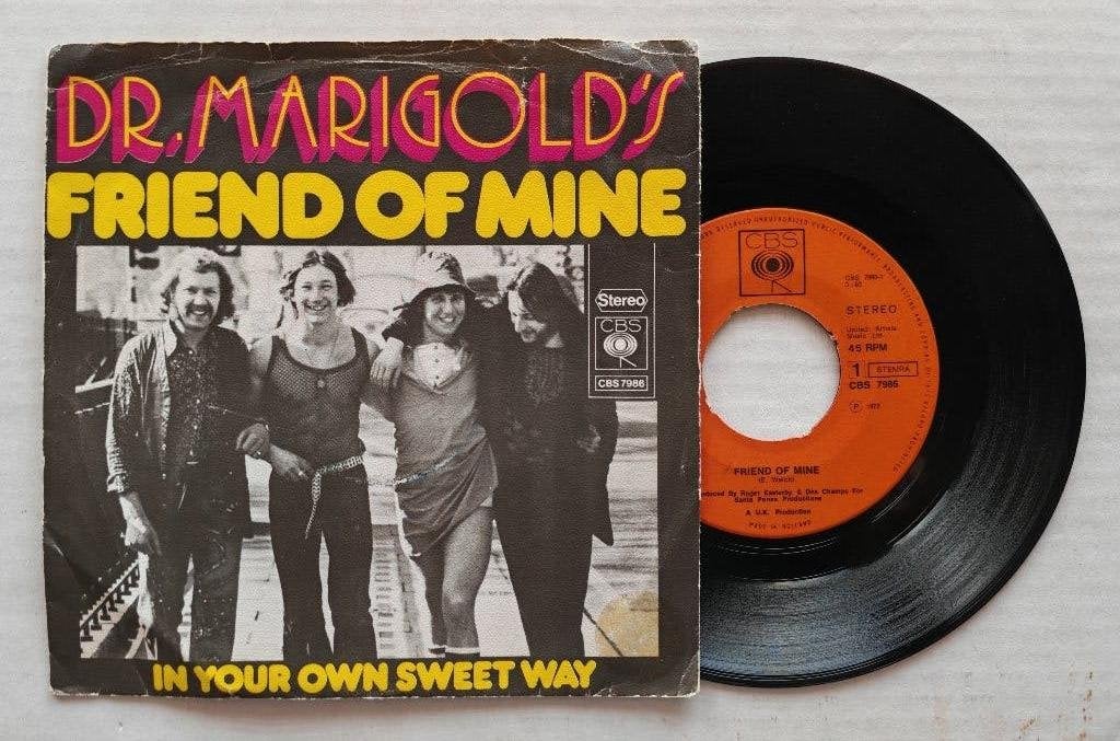 DR. MARIGOLD'S - Friend of mine (45t), Ophalen of Verzenden, Zo goed als nieuw, 7 inch, Pop