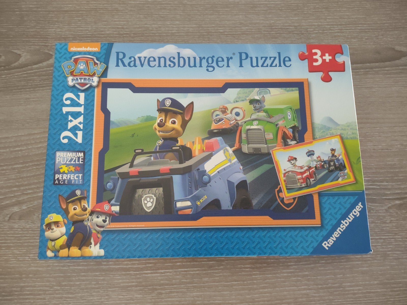 Puzzel Paw Patrol, Ophalen