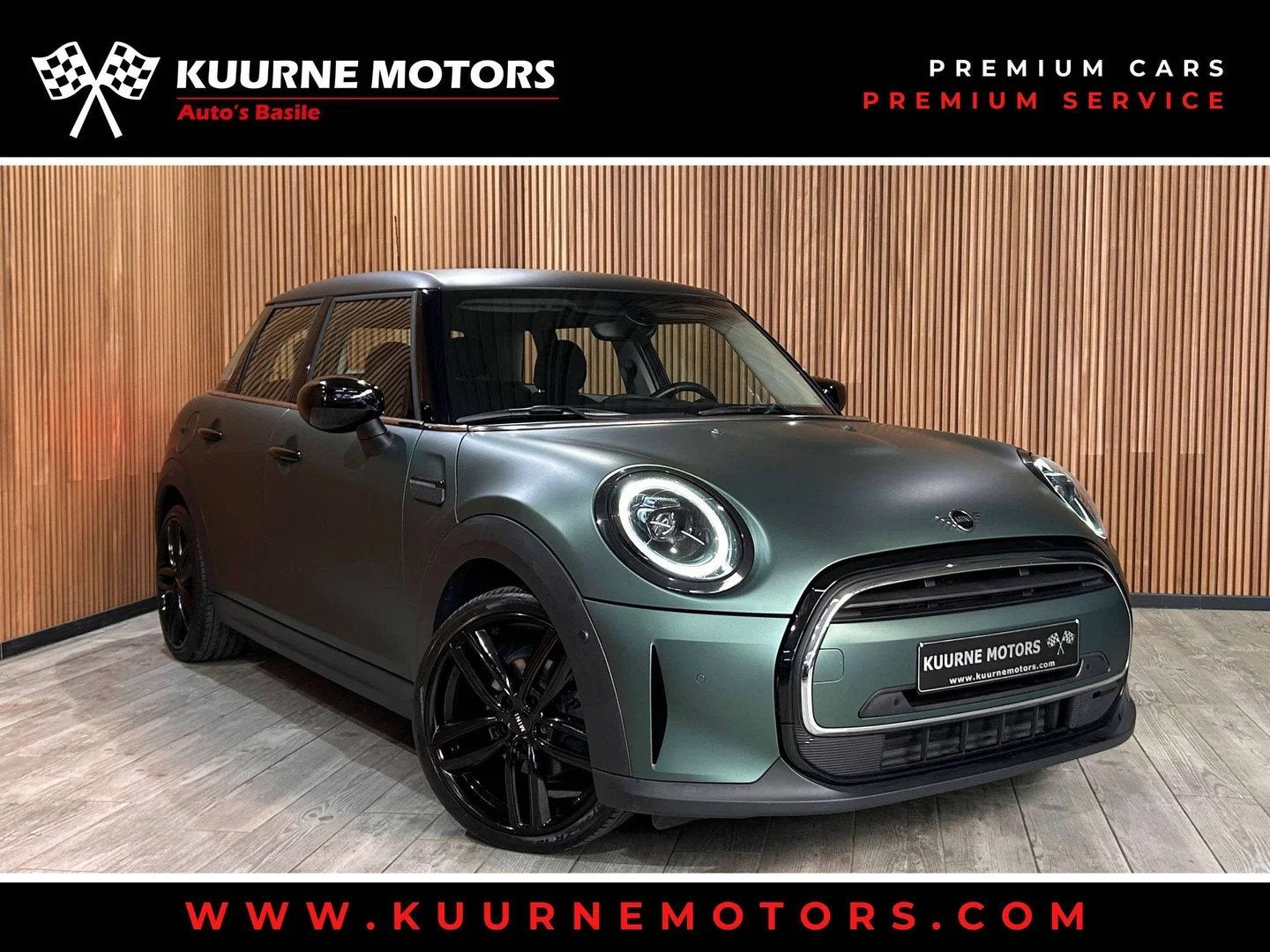 MINI One 1.5iA 5d. Wrap Green Mat Alu18"/Leder/Led/Dab/Gps/P, Cuir, 75 kW, Achat, Ordinateur de bord
