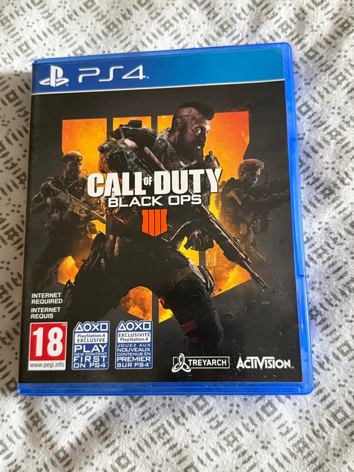Jeux Call of Duty black ops 4, Enlèvement, Comme neuf