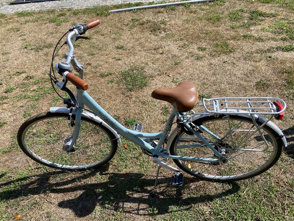 Meisjesfiets retro, Ophalen