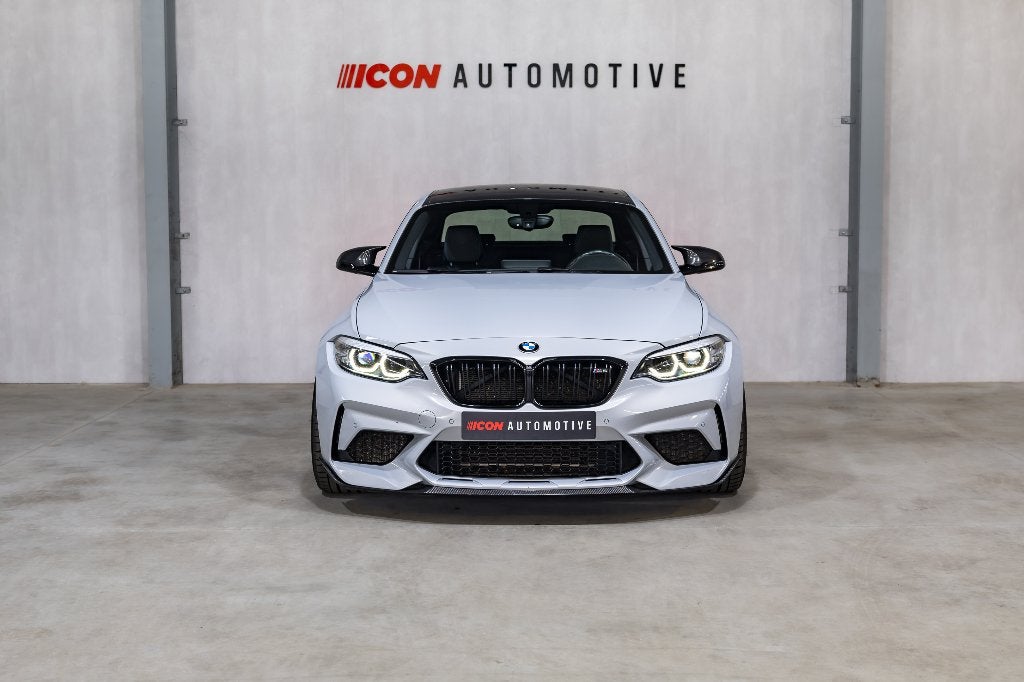 BMW F87n M2 CP - EDELWEISS | CARBON | NAVPRO | CAMERA | LED, Autos, BMW, Cuir, Argent ou Gris, Euro 6, Entreprise