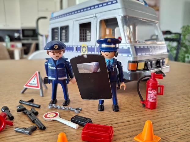 PLAYMOBIL Politiebus (4023), Kinderen en Baby's, Speelgoed | Playmobil, Ophalen