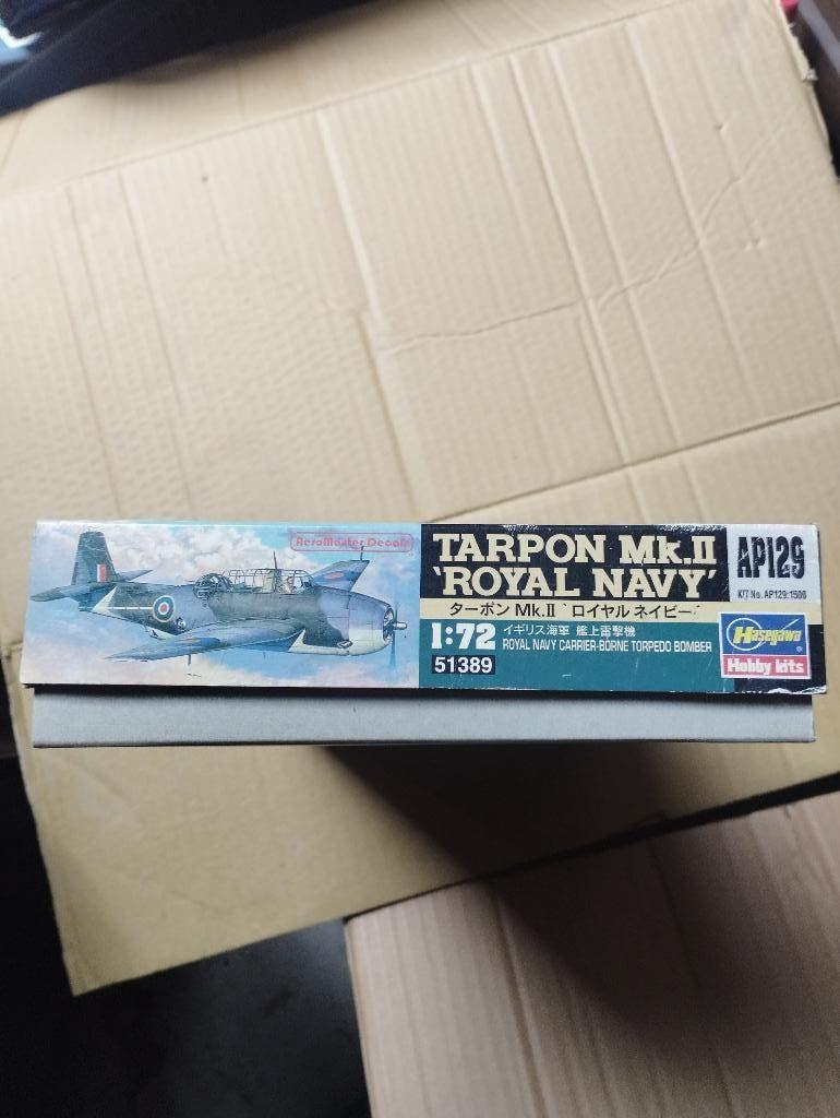 Tarpon Mk.II 'Royal Navy', Hasegawa Nr. 51389, Hobby & Loisirs créatifs, Modélisme | Avions & Hélicoptères, Neuf, Hasegawa, Enlèvement ou Envoi