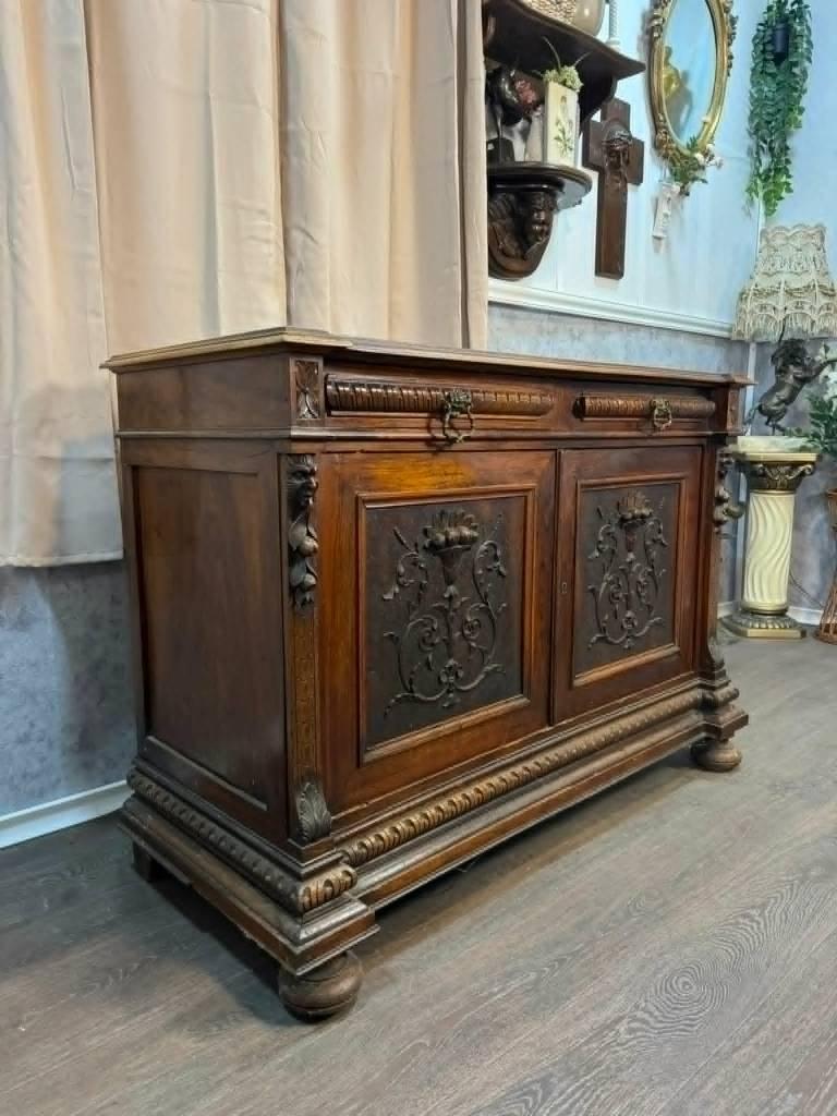 Antieke neorenaissance commode 1870–1890 (146029), Huis en Inrichting, Ophalen of Verzenden
