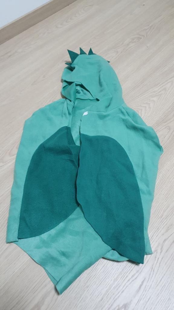 Verkleedkleren dino, Ophalen