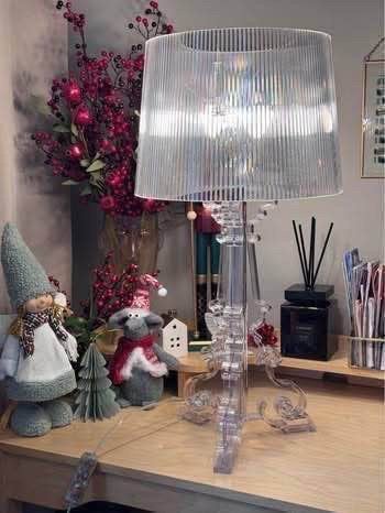 Prachtige Karte lamp, Ophalen of Verzenden, Zo goed als nieuw