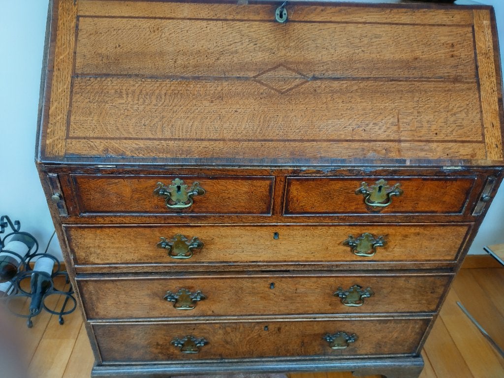 19eeuw Engelse secretaire, Antiek en Kunst, Ophalen