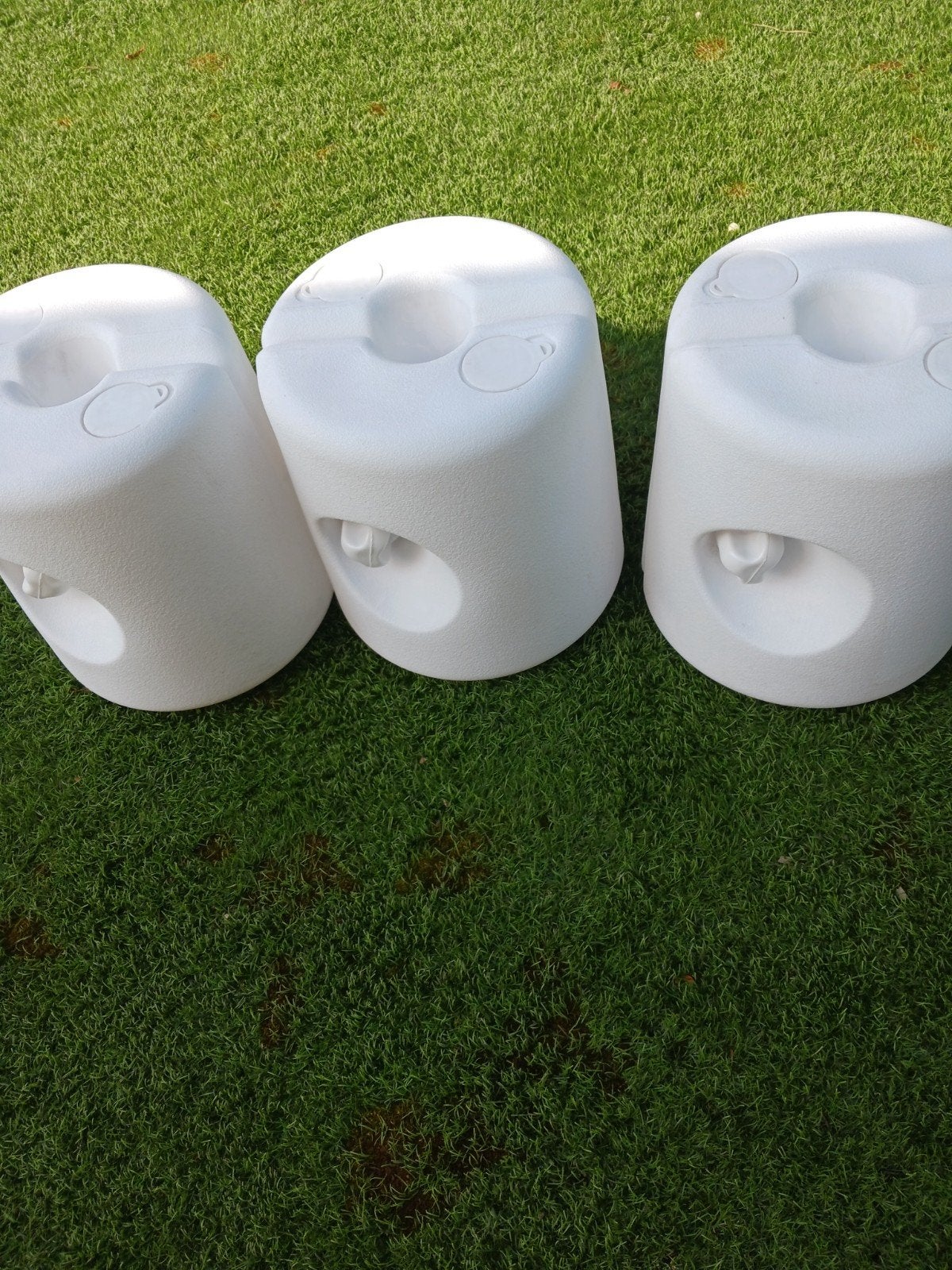 3 Partytentvoeten te koop., Ophalen, Zo goed als nieuw, Partytent