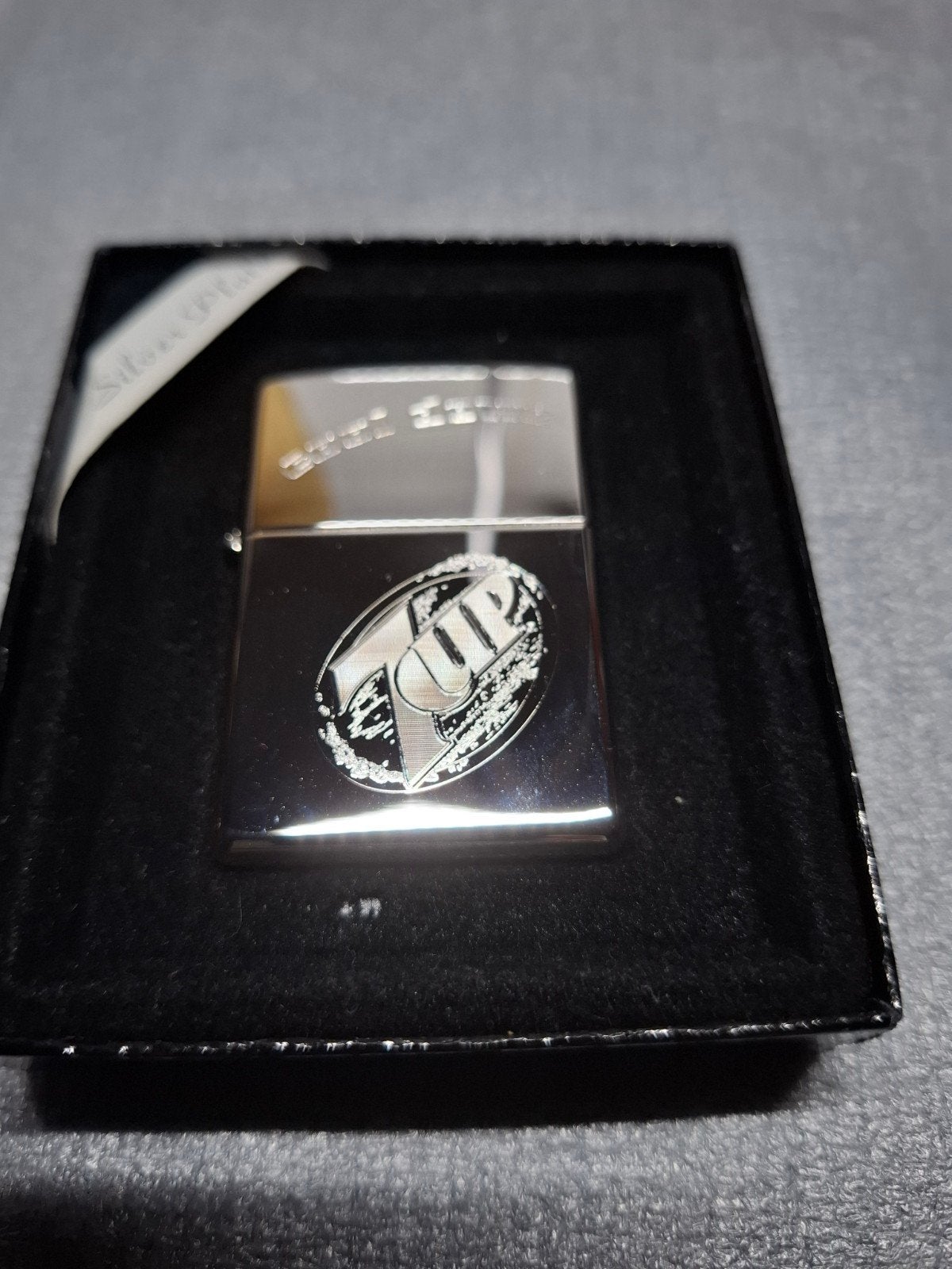 Aansteker briquet zippo 7UP Pepsi Cola silver plated K XV 65, Enlèvement ou Envoi, Briquet