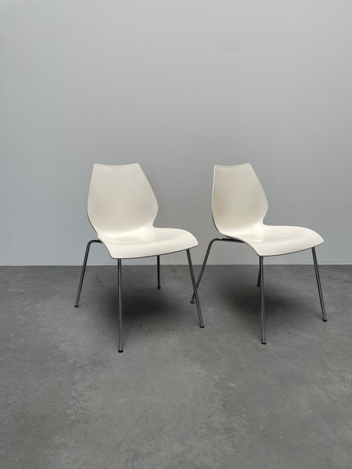 Set Kartell blanc Maui Magistretti, Enlèvement, Comme neuf, Blanc