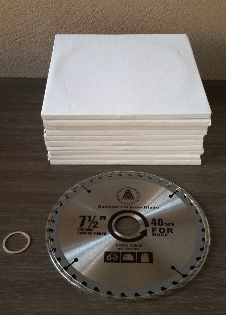 Lot / partij zaagbladen 190mm 40T ( NIEUW ), Ophalen of Verzenden, Nieuw