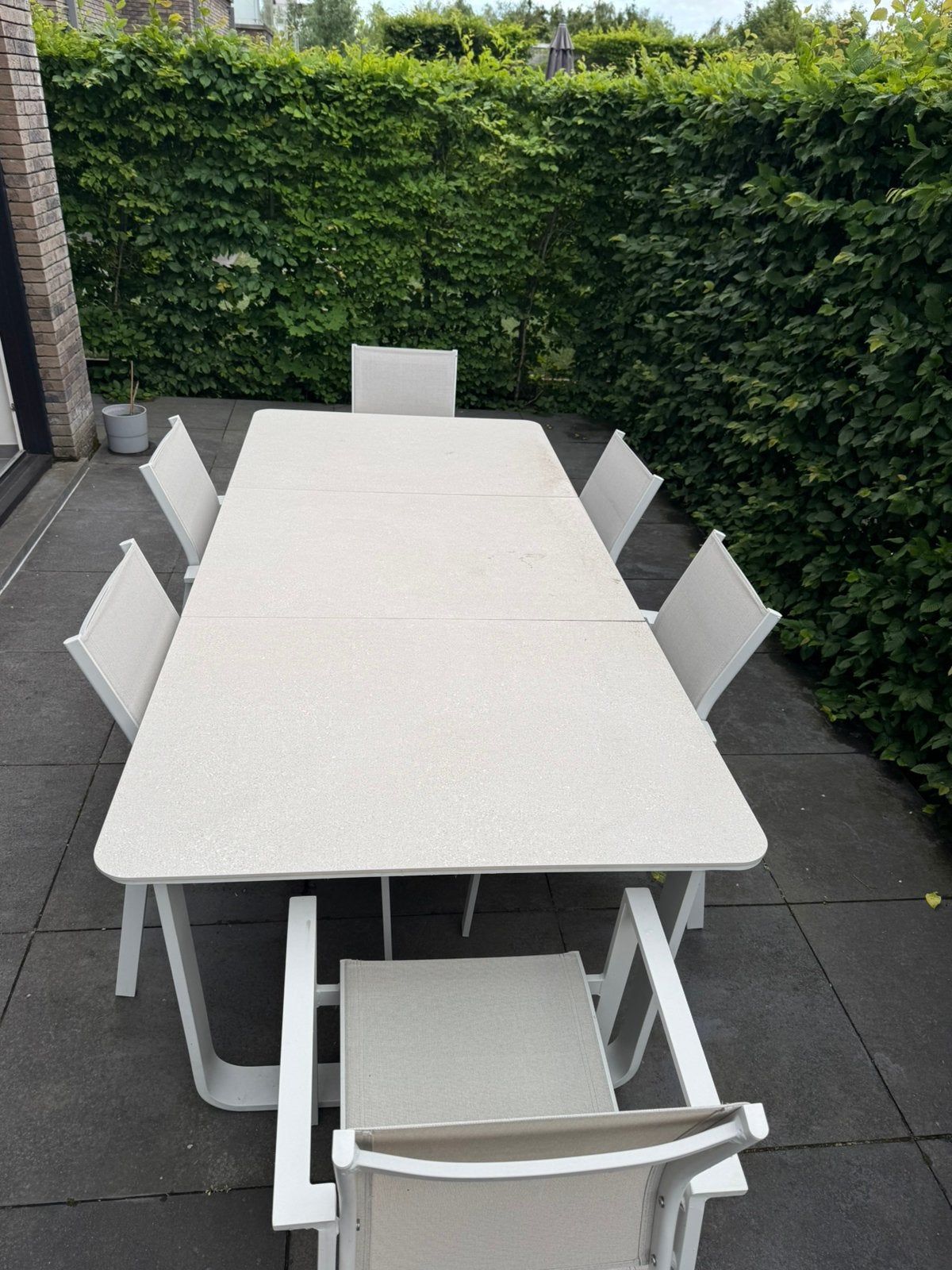 Tuintafel, Tuin en Terras, Ophalen, Zo goed als nieuw