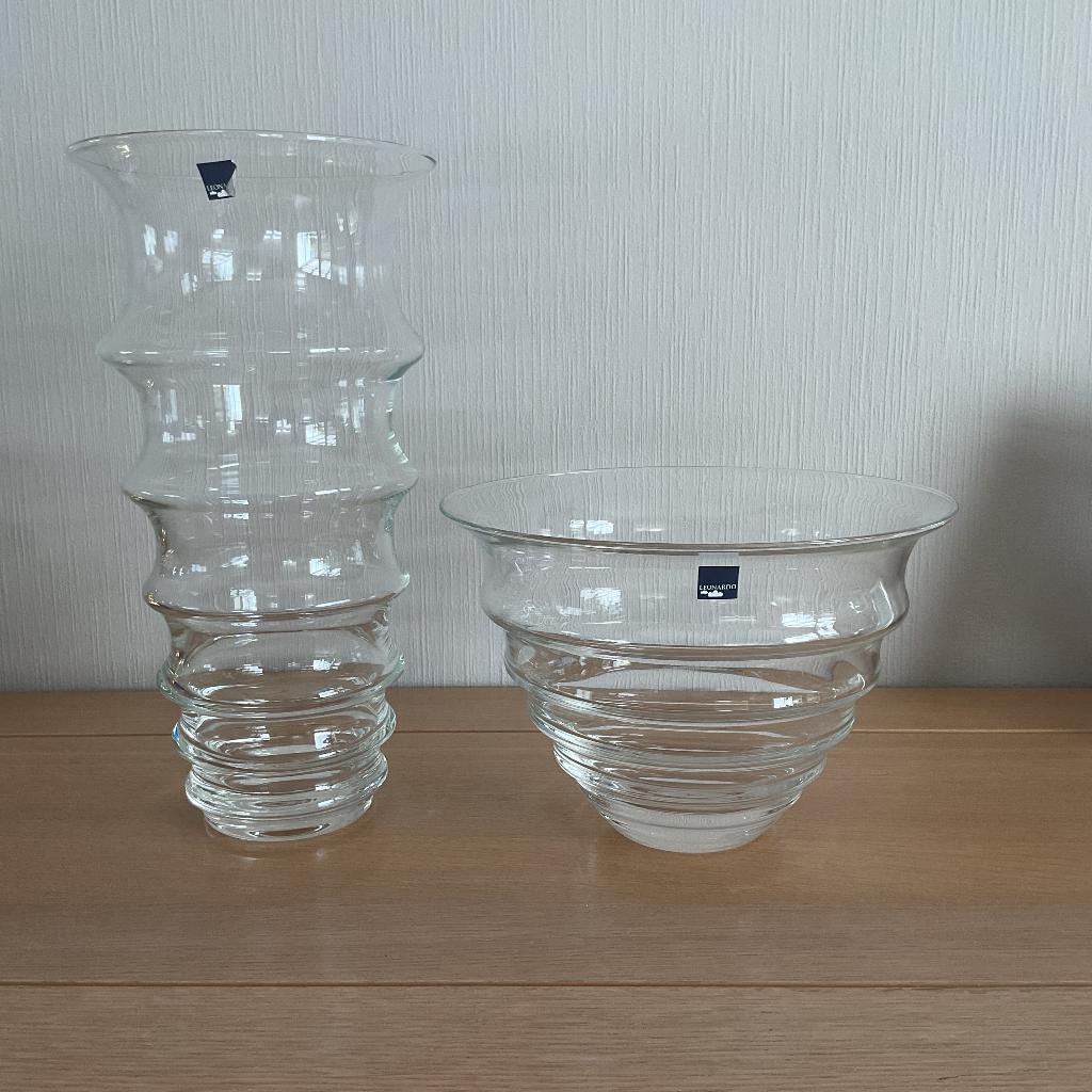 Vases Leonardo, Enlèvement ou Envoi, Comme neuf, Verre